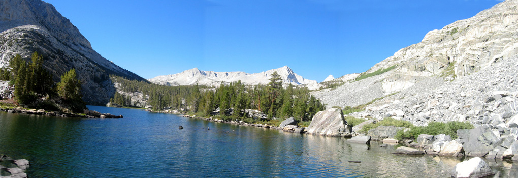 Pine Lake--our final camp site