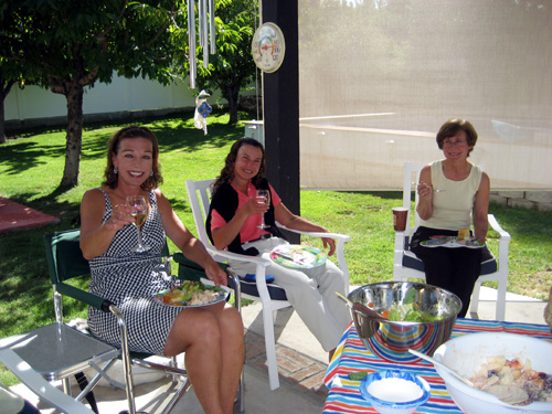 Patty Kert Dailey, Lise Buyer, and Ann Waters