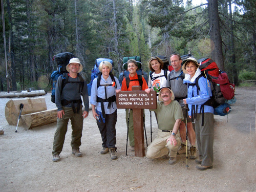 At the trailhead