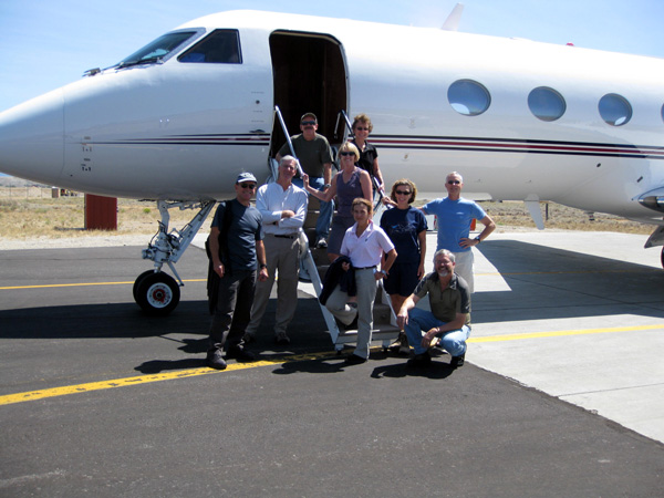 Arrival in Pinedale, Wyoming