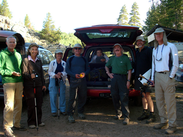 At the trailhead