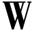 W